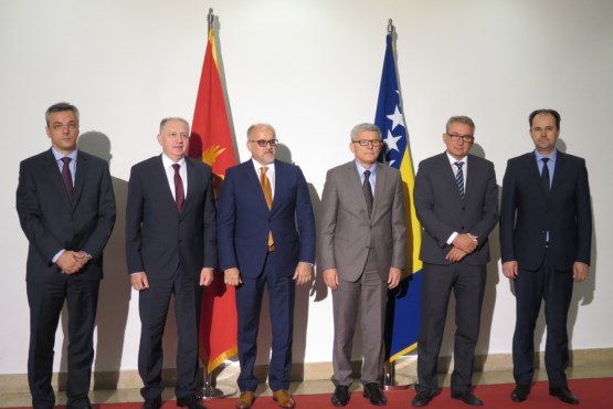 Članovi kolegija oba doma Parlamentarne skupštine BiH razgovarali sa ministrom vanjskih poslova Crne Gore